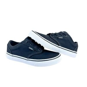 Black & White Boys Vans Lace-Up Shoes - Size 2